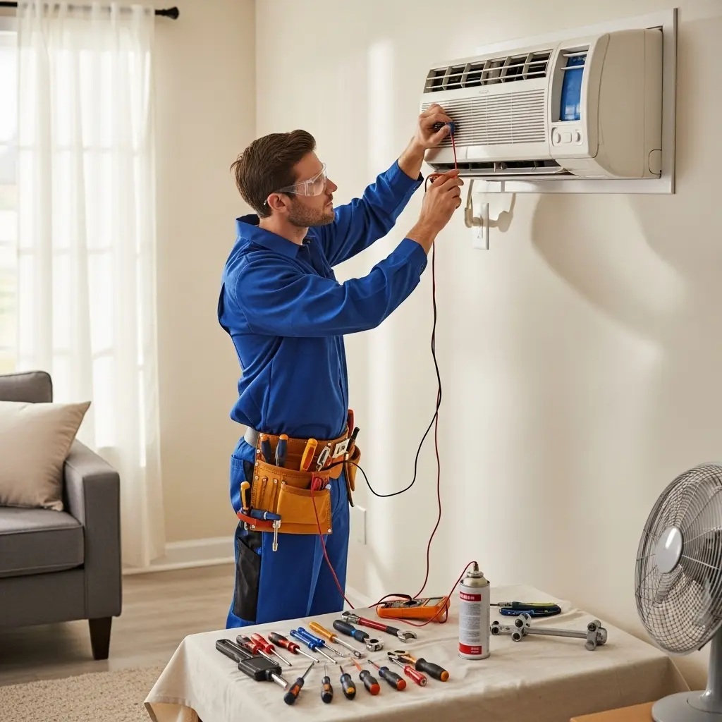 Alaşehir Seg Seg klima gaz dolumu ve bakım – Enerji verimliliği artırıldı. - Teknik servis örneği
